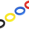 Yale 1019210 - 4 sleutelkenringen plast.vr vkt sleutels | 10 stuks