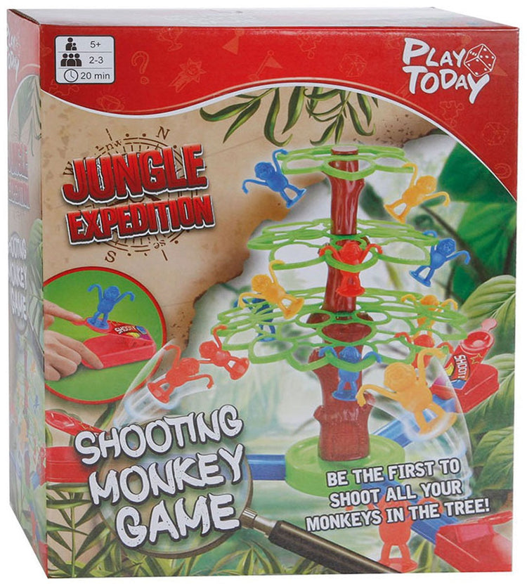 Jungle expedition shooting monkey game