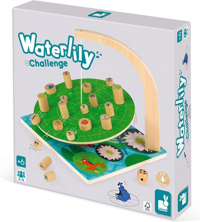 Janod - spel - waterlelie challenge - dobbellen