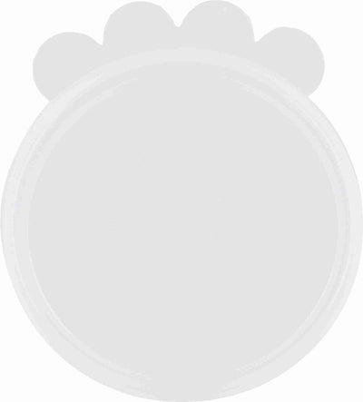 Trixie - deksel voor blik - siliconen - transparant - 10,6 cm