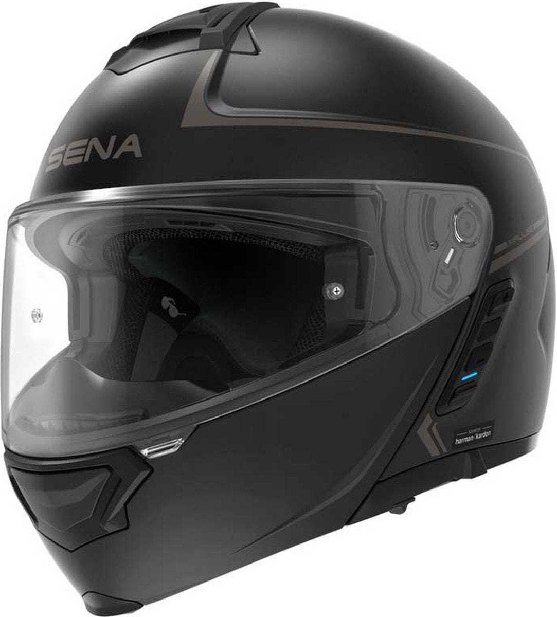 Sena impulse modulaire helm zwart xl