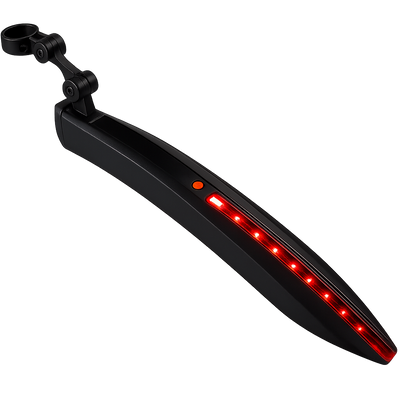 Mirage Spatbord achter 24-28 zadelpen met ledstrip