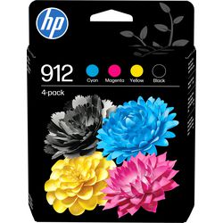 Inktcartridge pak hp 912 zwart cyaan magenta geel