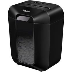 Papiervernietiger fellowes lx45 p-4 zwart
