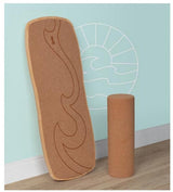 Goki houten balansbord waikiki beach, 2dlg. - afbeelding 1