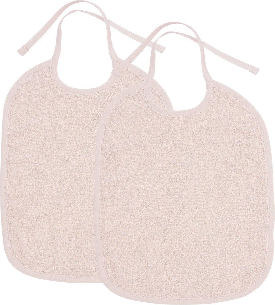 Meyco baby uni slab - 2-pack - badstof - soft pink