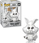 Funko disney pop! vinyl figure sketched- white rabbit 9 cm