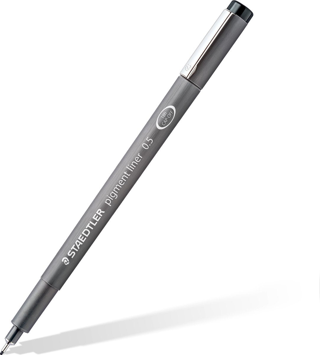 Staedtler - artist series - pigment liner - fineliner - zwart - 0,2 mm