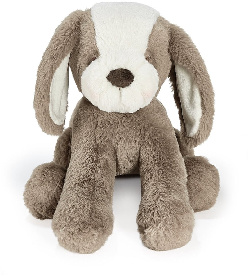 Bunnies by the bay knuffel hond - knuffeldier - geborduurde details - 41 cm - toffee