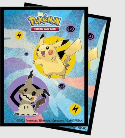 Ultra pro - pokémon tcg - 65 standard sized card sleeves pack - pikachu en mimikyu (63 x 89 mm)