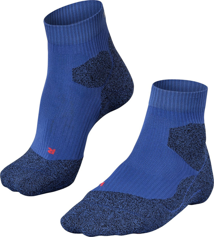 Falke ru trail anti-blaar functioneel materiaal hardloopsokken heren blauw - maat 42-43