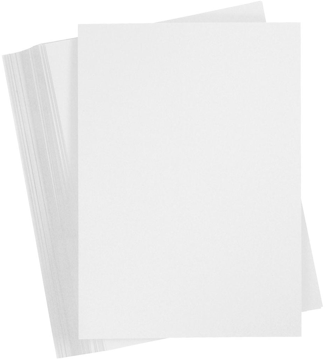 Creativ company decoratie karton, a4 210x297 mm, 250 gr, 100 vellen, gebroken wit