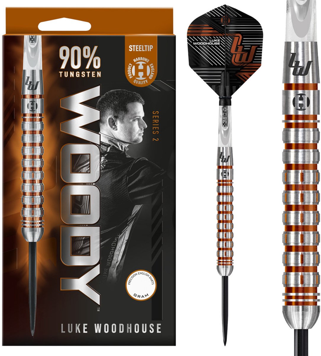 Harrows luke woodhouse series 2 90% tungsten 23gr -