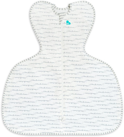 Love to dream ™ babyslaapzak swaddle up™ - inbakeren- spreidbroek heupdysplasie baby 3-6 maanden - 6-8,5 kg - all season - white