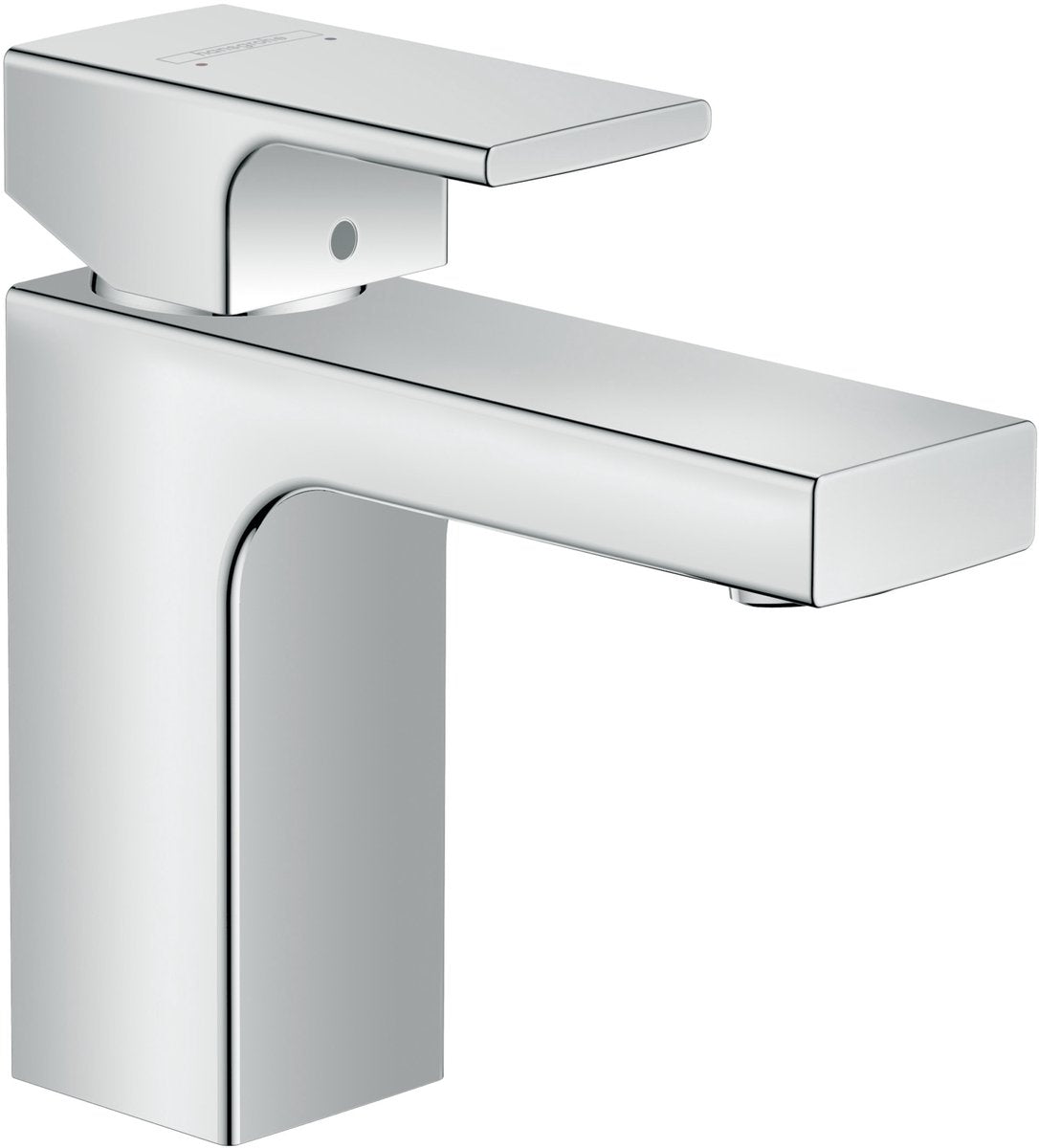 Hansgrohe vernis shape - wastafelmengkraan - ééngreeps bediening - zonder waste - 100mm maat - chroom
