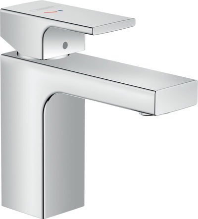 Hansgrohe vernis shape - wastafelmengkraan - ééngreeps bediening - met trekwaste - 100mm maat - chroom