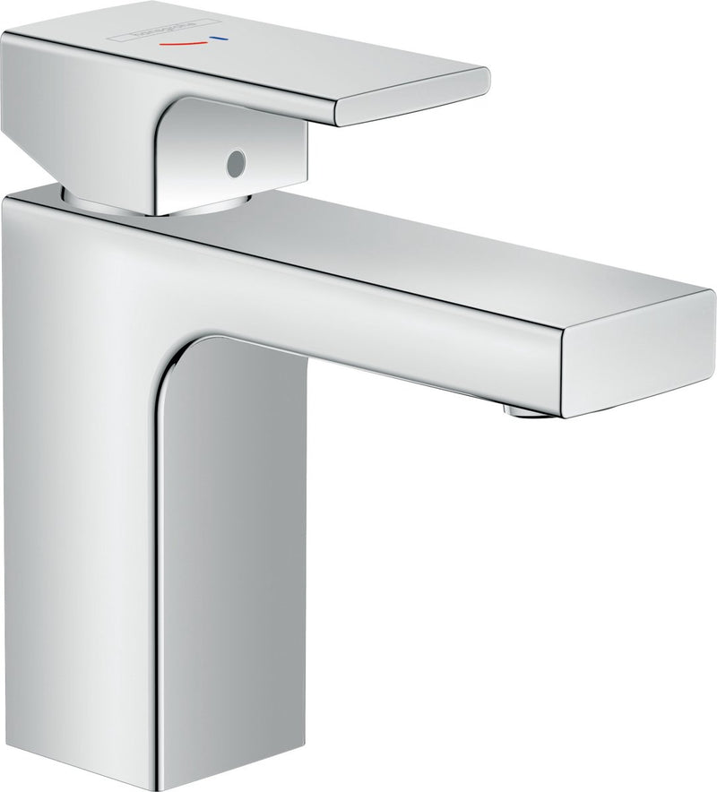 Hansgrohe vernis shape - wastafelmengkraan - ééngreeps bediening - met trekwaste - 100mm maat - chroom