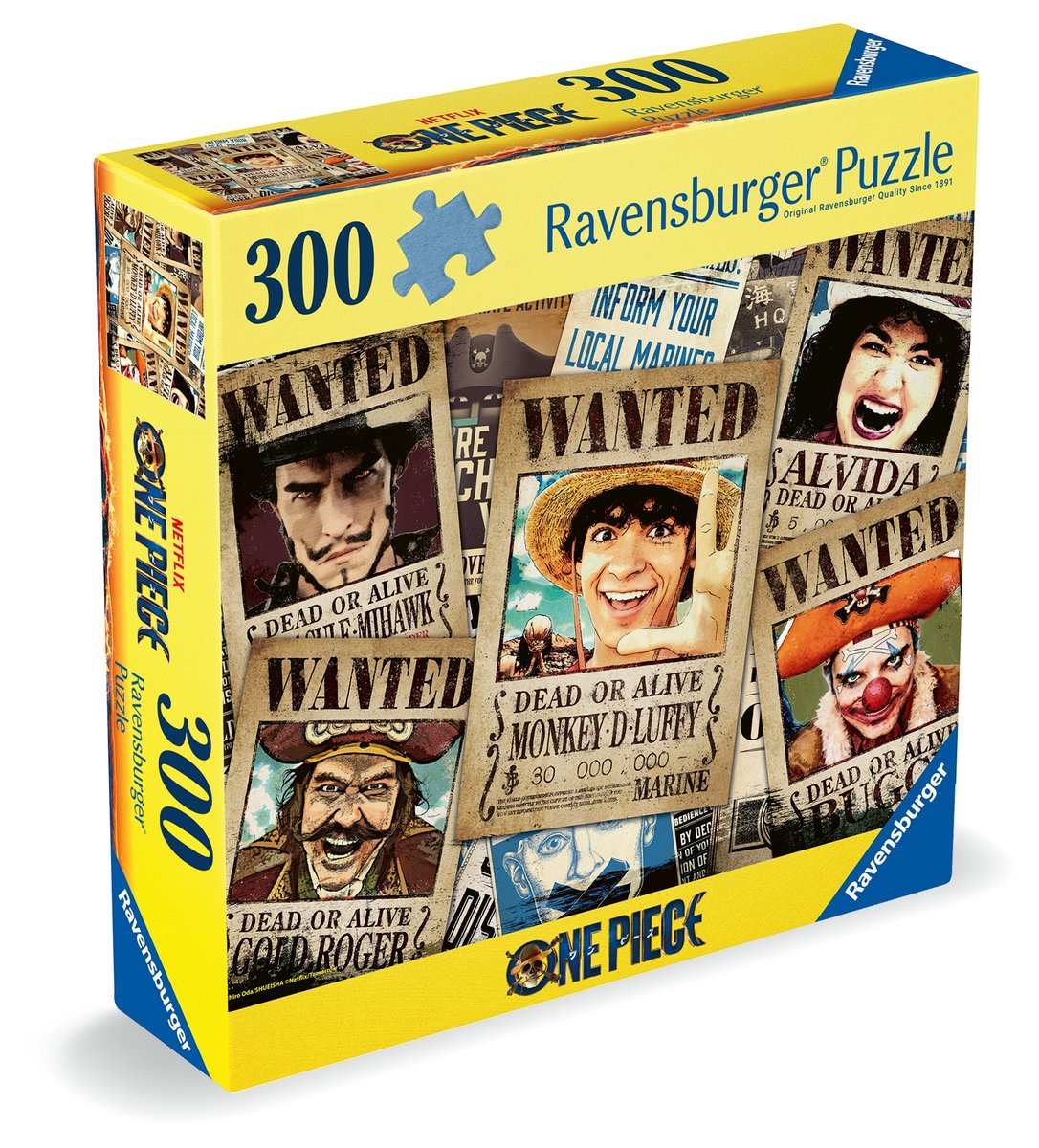 Ravensburger puzzel one piece (live action) - legpuzzel - 300 stukjes