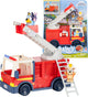 Moose toys bluey - bluey's brandweerwagen speelset - incl. bluey en bingo speelfiguren