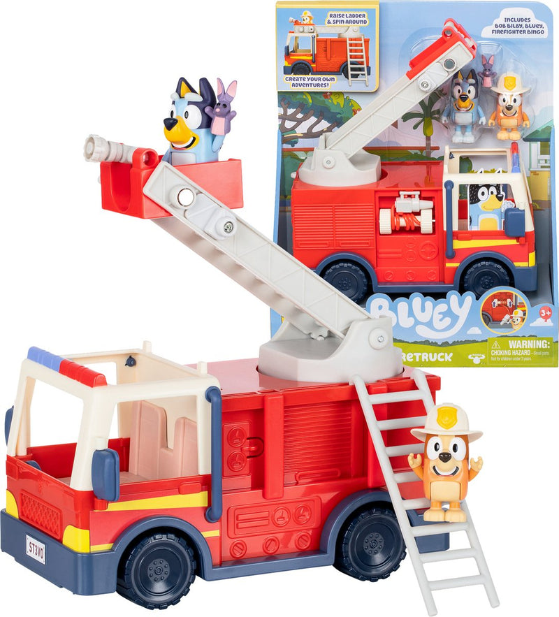 Bluey brandweerwagen