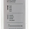 Mack 1017150 - nagel platte kop staal verzinkt 100 gr 1,8 x 30 mm | 5 stuks