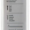 Mack 1017157 - nagel ronde kop staal verzinkt100 gr 1,5 x 25 mm | 5 stuks