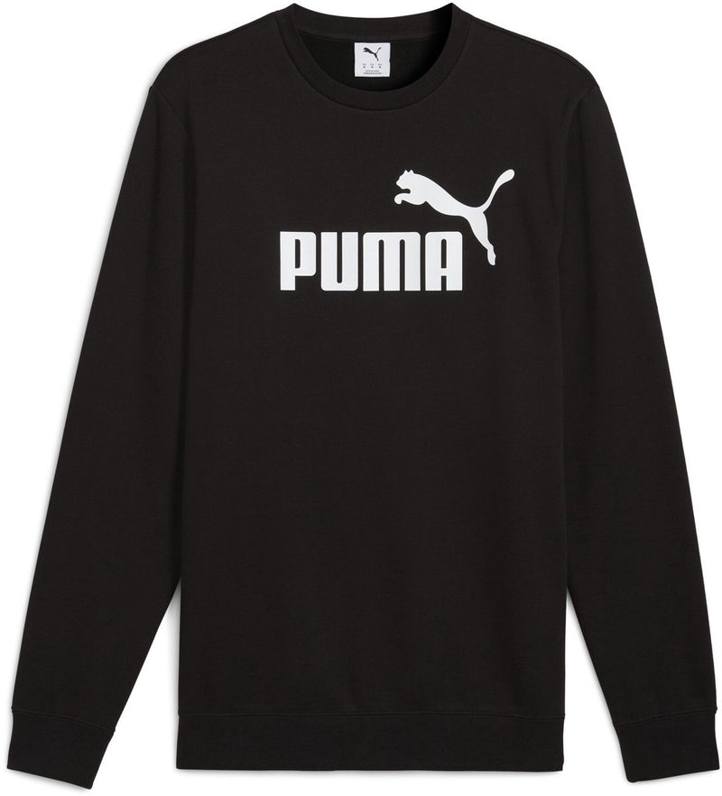 Puma ess no. 1 logo crew fl heren trui - black s