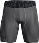 Under armour ua hg armour shorts-gry heren sportbroek - carbon heather - zwart