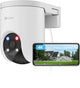 Ezviz h8c pro 4k - buiten - 4k ultra hd resolutie - 360° ptz- 24 7 opname - wifidekking van 464m - bedrade beveiligingscamera - ai tracking - geen maandkosten