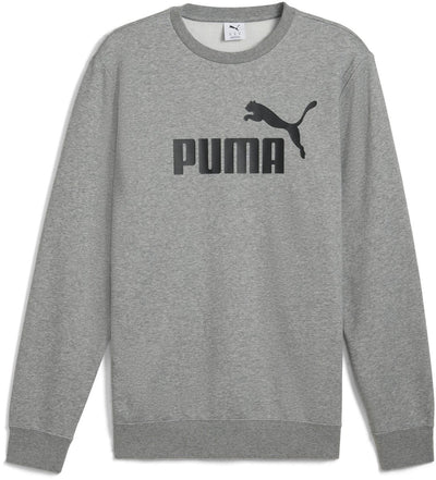 Puma ess no. 1 logo crew fl heren trui - medium gray heather