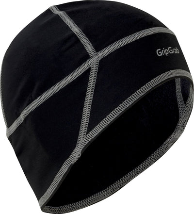 Gripgrab - thermo lente herfst helmmuts skull cap fietsen - zwart - unisex - maat s