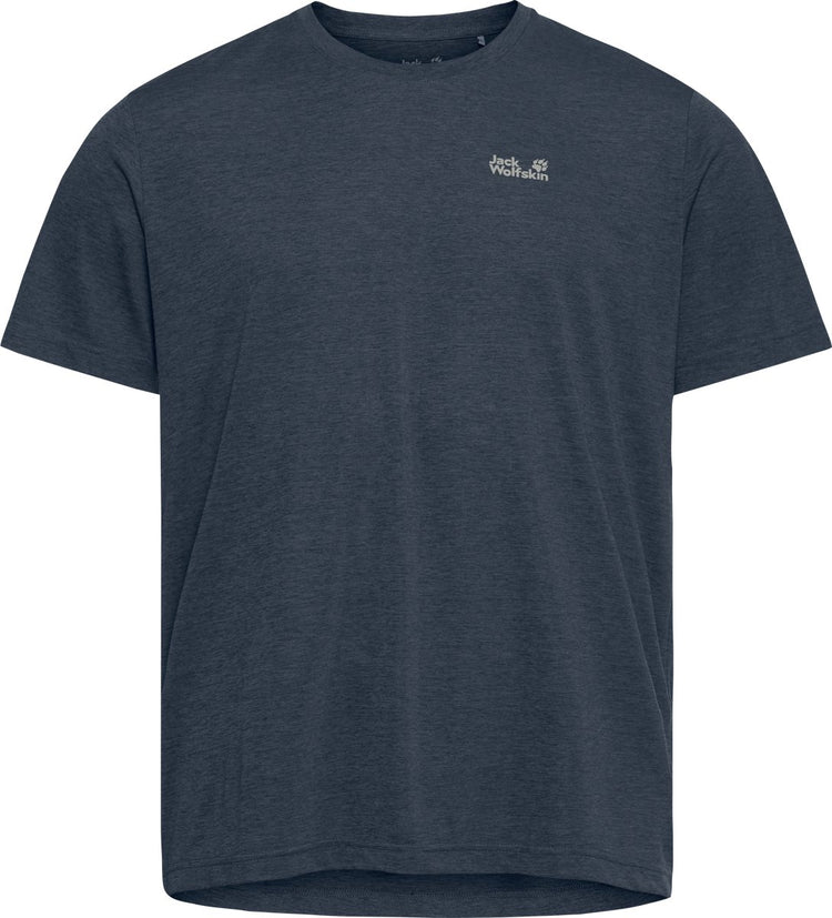 Jack wolfskin wildtrail t m heren outdoorshirt-midnight sky