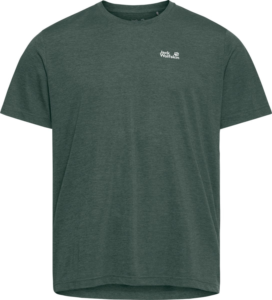 Jack wolfskin wildtrail t m heren outdoorshirt-sago palm