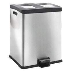 Pedaalemmer vepa bins rejoice 30+30l rvs