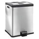 Eko pedaalemmer vepa bins rejoice 30+30l rvs
