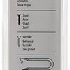 Mack 1017209 - kram staal verzinkt 90 gr 2,7 x 25 mm | 5 stuks