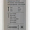 Mack 1017216 - spaanplaatschroef vz kop geelverz.50 st 3,0 x 16 mm | 10 stuks