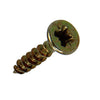 Mack 1017222 - spaanplaatschroef vz kop geelverz.40 st 3,5 x 16 mm | 10 stuks