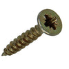 Mack 1017223 - spaanplaatschroef vz kop geelverz.35 st 3,5 x 20 mm | 10 stuks