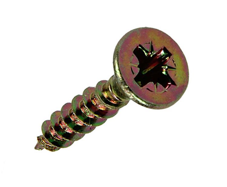 Mack 1017231 - spaanplaatschroef vz kop geelverz.30 st 4,0 x 20 mm | 10 stuks
