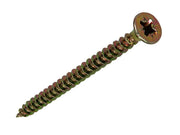 Mack 1017237 - spaanplaatschroef vz kop geelverz.15 st 4,0 x 50 mm | 10 stuks - afbeelding 1