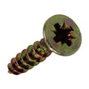 Mack 1017241 - spaanplaatschroef vz kop geelverz.24 st 4,5 x 20 mm | 10 stuks