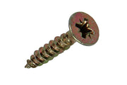 Mack 1017242 - spaanplaatschroef vz kop geelverz.20 st 4,5 x 25 mm | 10 stuks - afbeelding 1