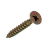 Mack 1017243 - spaanplaatschroef vz kop geelverz.18 st 4,5 x 30 mm | 10 stuks
