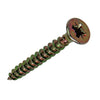 Mack 1017244 - spaanplaatschroef vz kop geelverz.16 st 4,5 x 35 mm | 10 stuks