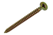 Mack 1017249 - spaanplaatschroef vz kop geelverz.10 st 4,5 x 60 mm | 10 stuks - afbeelding 1