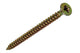 Mack 1017249 - spaanplaatschroef vz kop geelverz.10 st 4,5 x 60 mm | 10 stuks