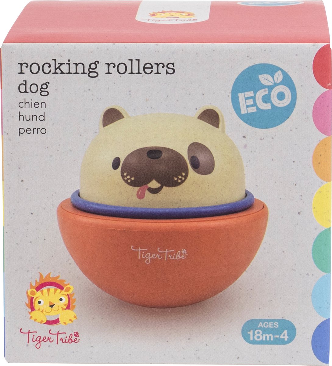 Tiger tribe - rocking rollers - rijdende wiebeldog - bioplastisch - eco-vriendelijk