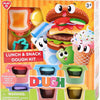 Playgo klei speelset lunch en snoep - 6 potjes kleurrijke klei.