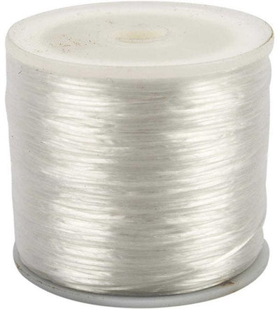 Creativ company elastisch nylon draad 1 mm 100 m